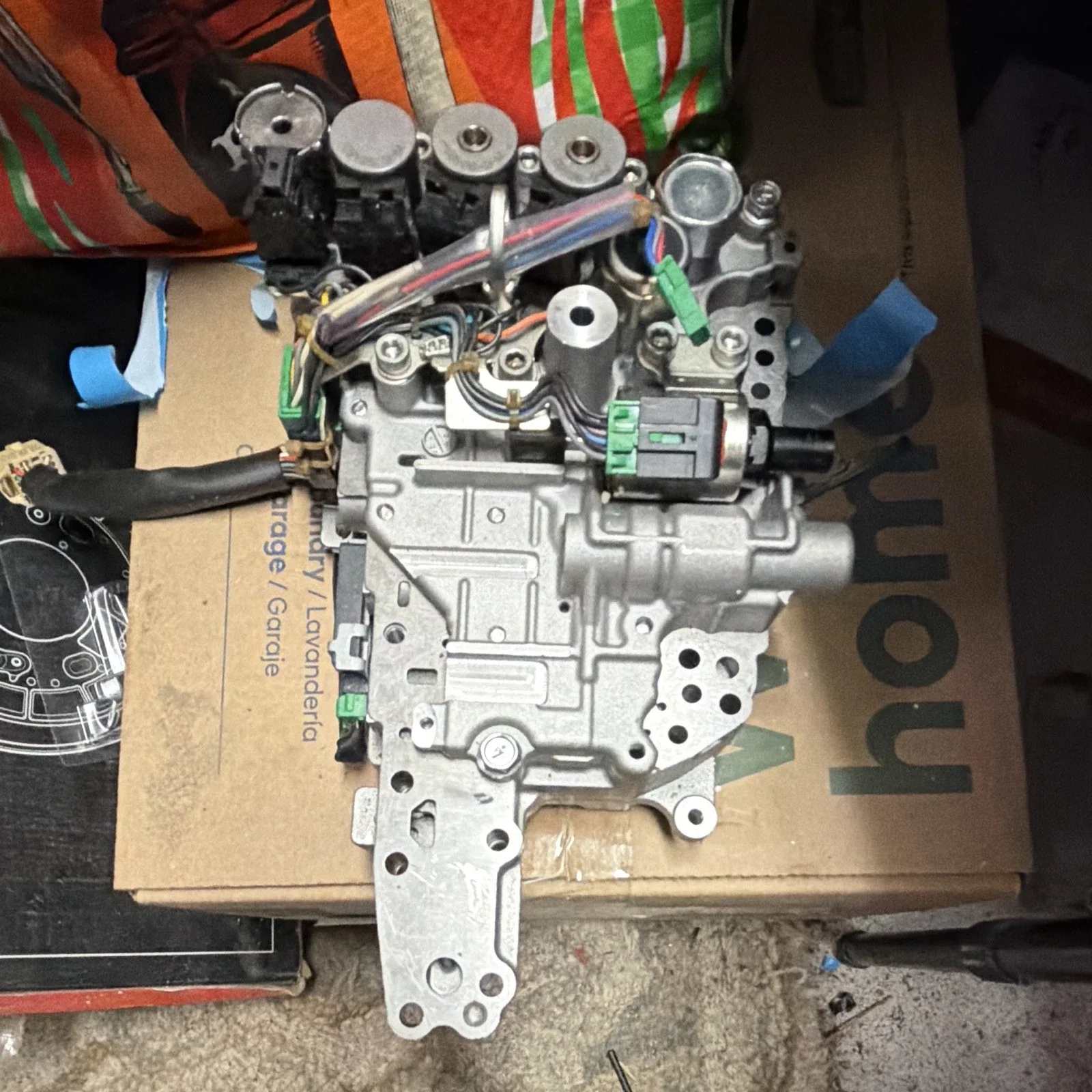 6T70 1st Gen Valve Body With TEHCM And TCM. Unprogrammed.