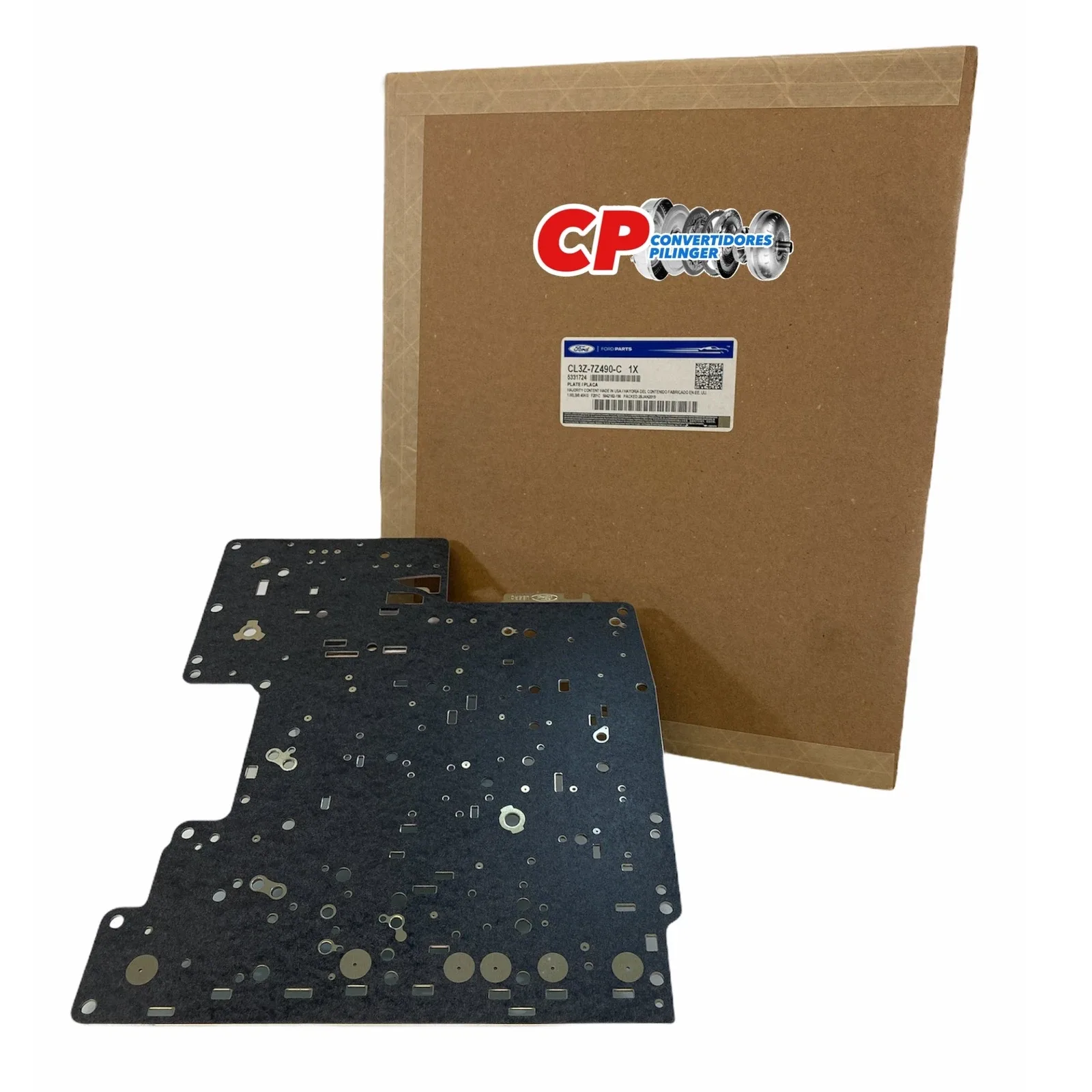 🔥 Valve Body Plate CL3Z-7Z490-C For Ford 6R60E 6R75E Transmission Original Part