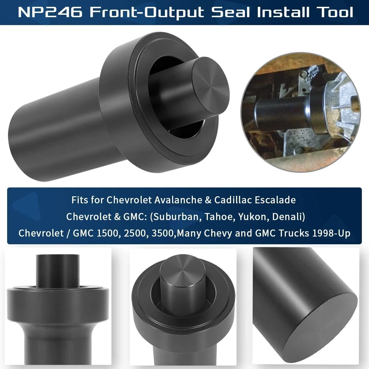 GM NP246/261/263 Front Output Seal Driver Tool QP-1256 image 4