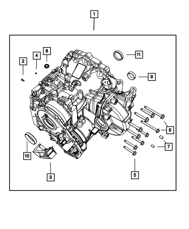 Mopar Output Shaft Bearing Cup 04412234 (4412234) image 3