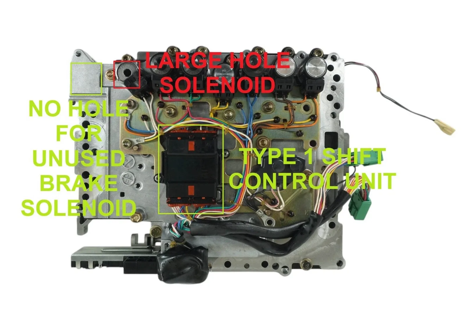 WTYSU-173740AB - RE5R05A, REFURB LIFE WTY VALVE BODY & FILTER, 1ST DES, NO HOLE image 2