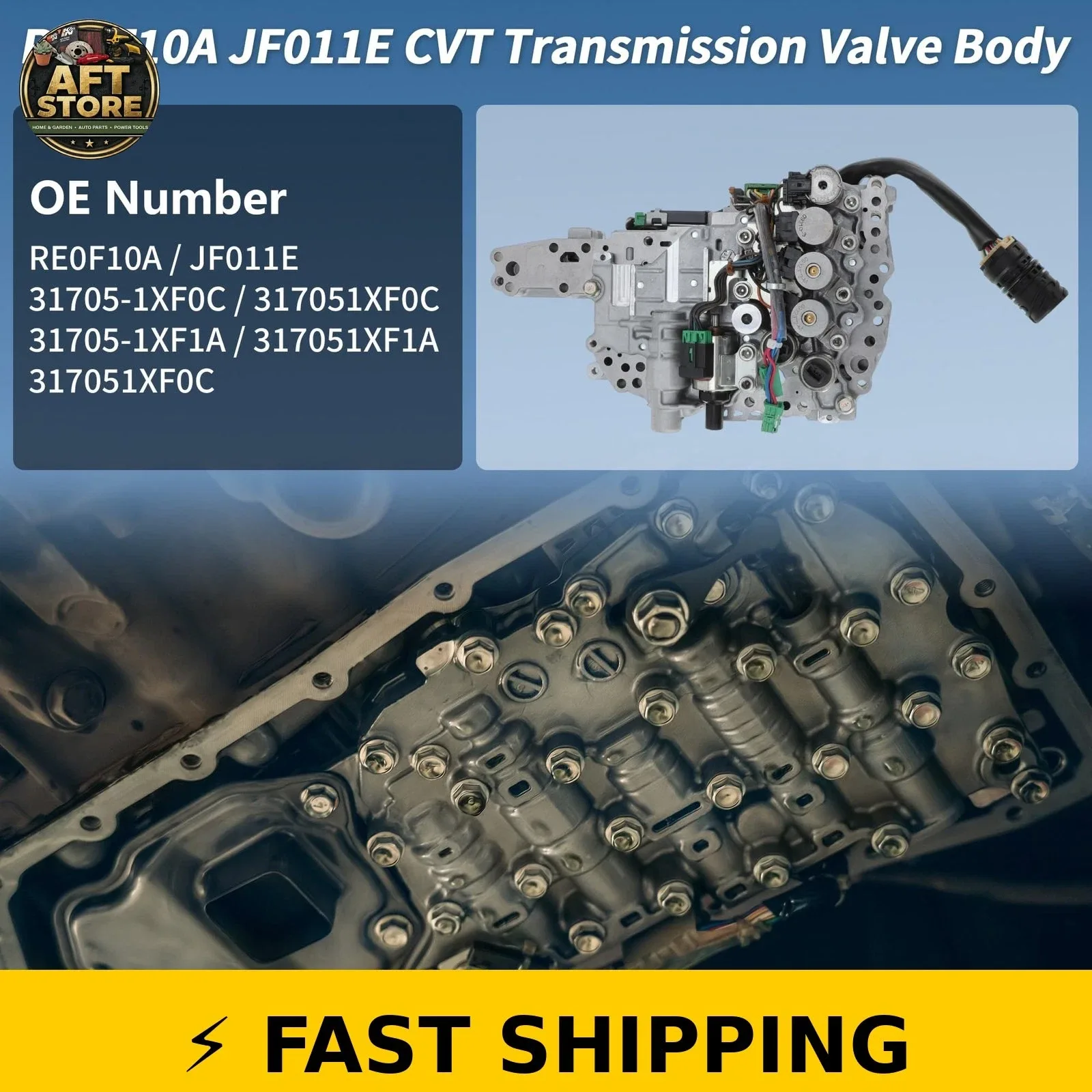 Hihaha CVT Transmission Valve Body for Nissan Altima Rogue image 2