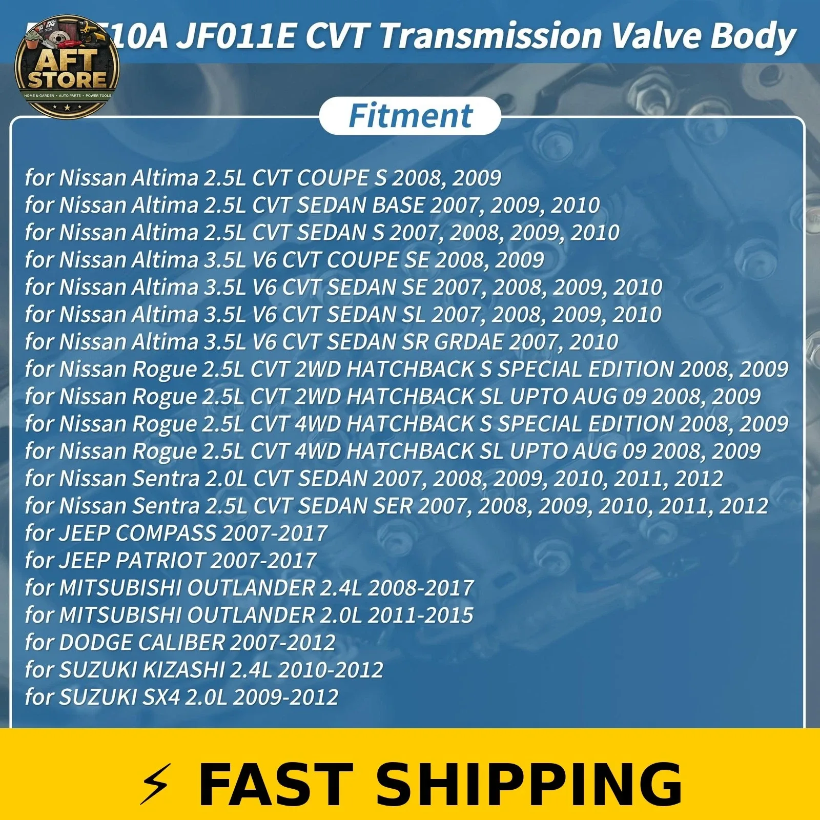 Hihaha CVT Transmission Valve Body for Nissan Altima Rogue image 3