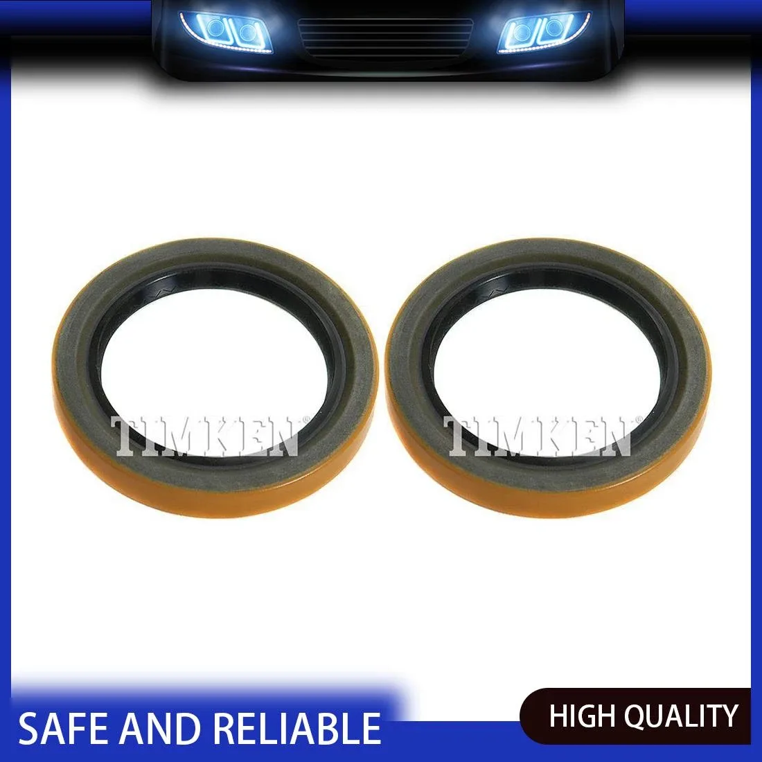 Fits Ford Fiesta 2014-2018 Timken Manual Transmission Output Shaft Seal 2x