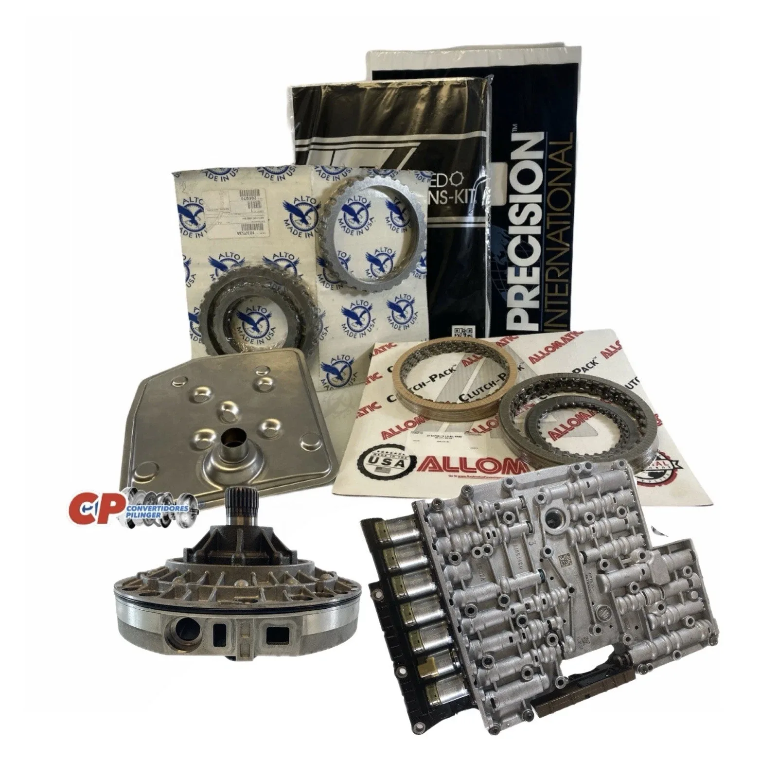 2006-Up Ford 6R60 / 6R75 Master Overhaul Kit with Valve Body & Pump HDK116006FPV