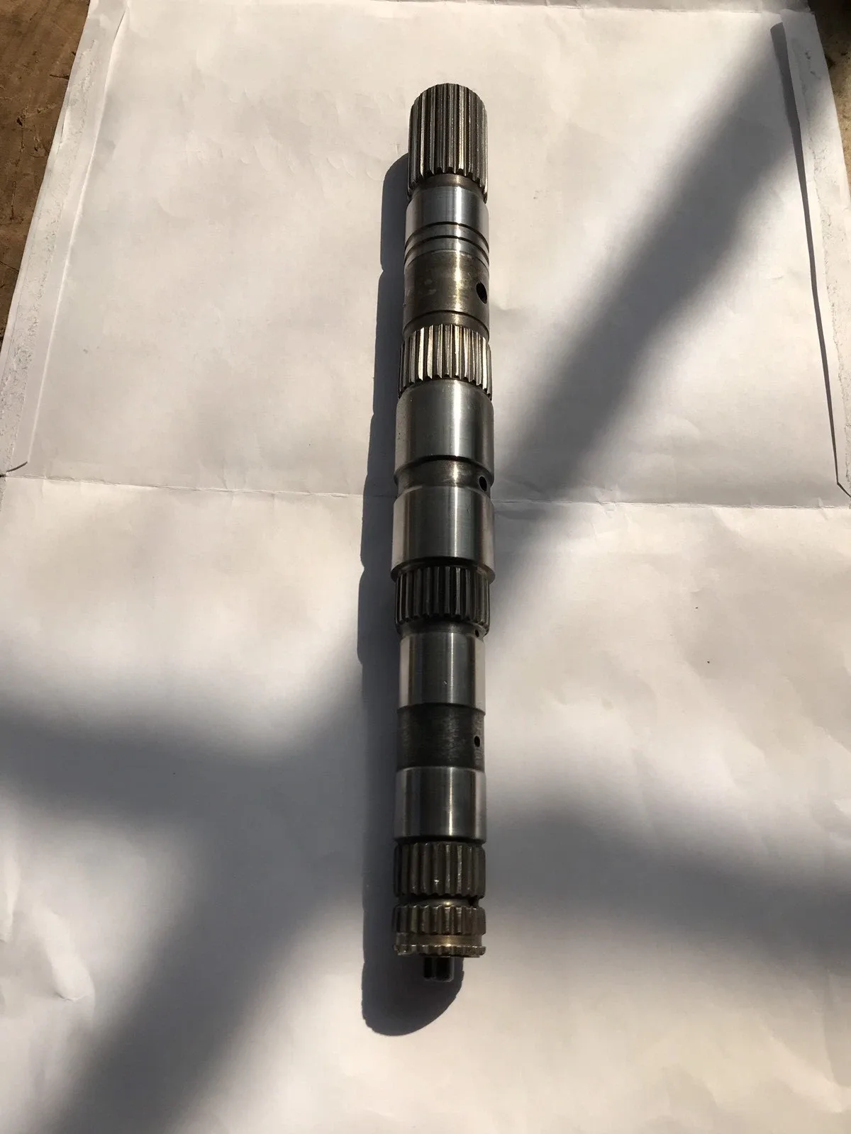 Jeep A904 Output Shaft — Chrysler Remanufactured, 1-3/4" Spline, 12-1/4" Long