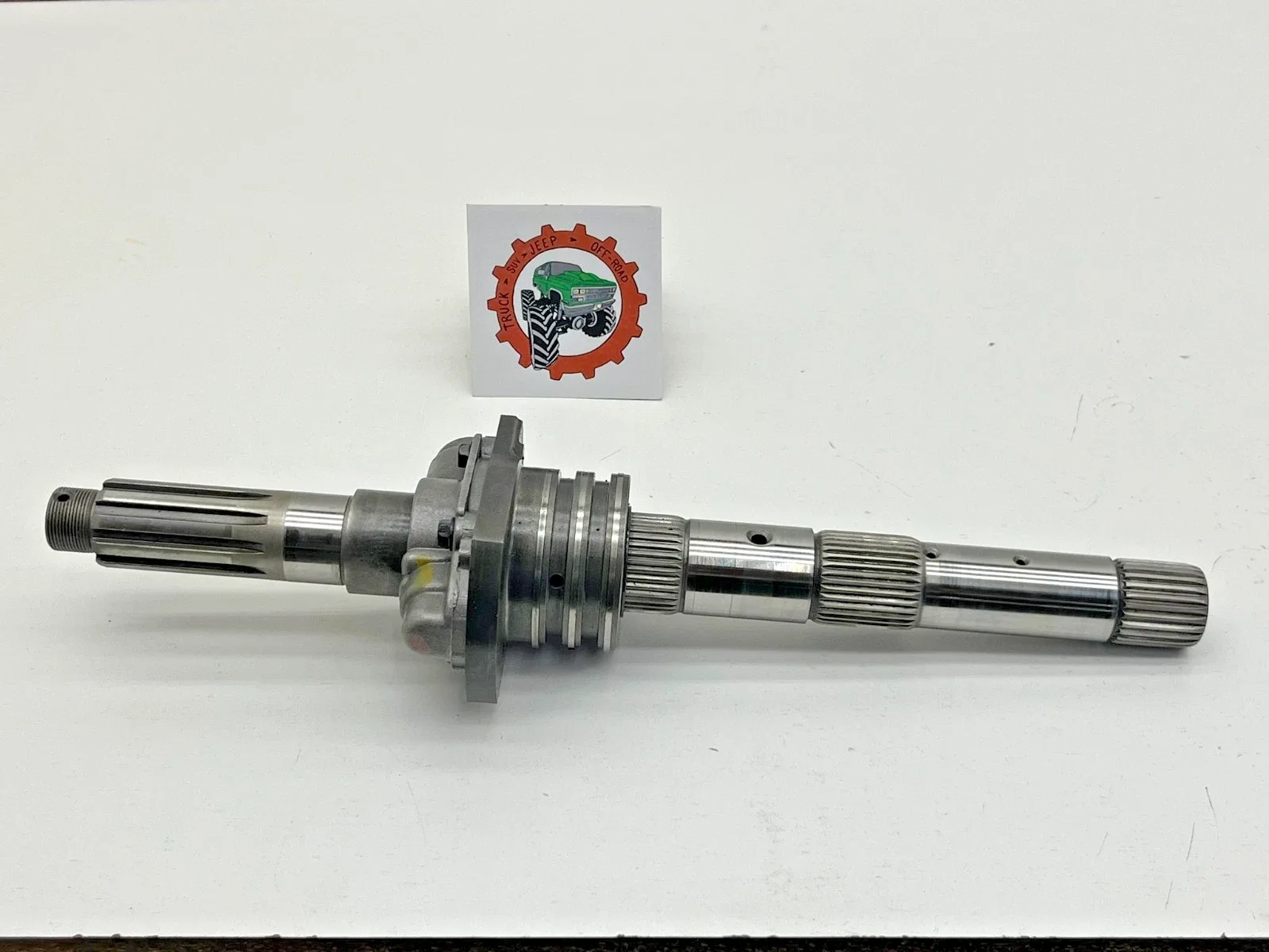 Ford C6 Transmission Output Shaft 17-3/8" Long Fixed 10-Spline Yoke