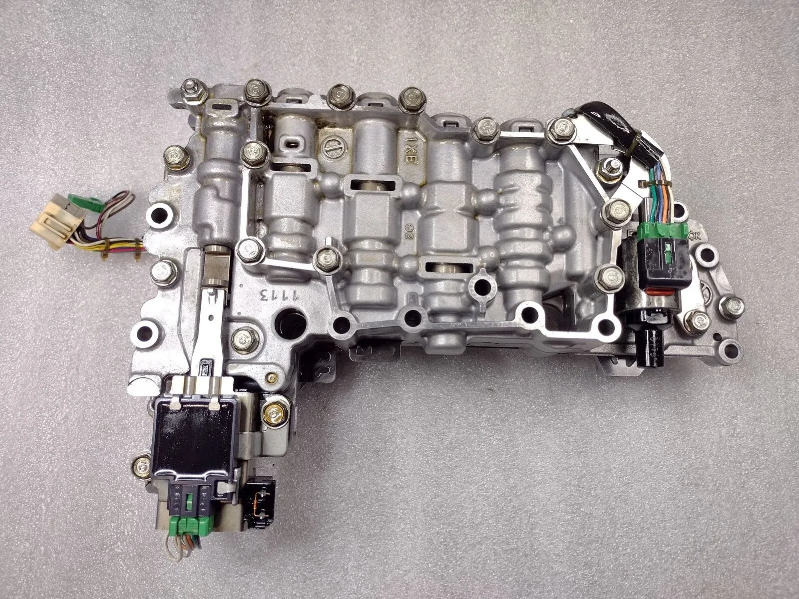 Valve Body w Solenoids JF010E RE0F09B CVT Nissan Maxima 3.5L 2010-14 Cast 1XE image 3