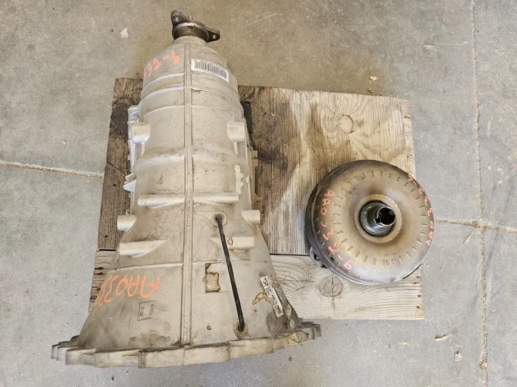 2004 JAGUAR XJR CORE FOR PARTS S/C TRANSMISSION NO VALVE BODY from G14391 image 3