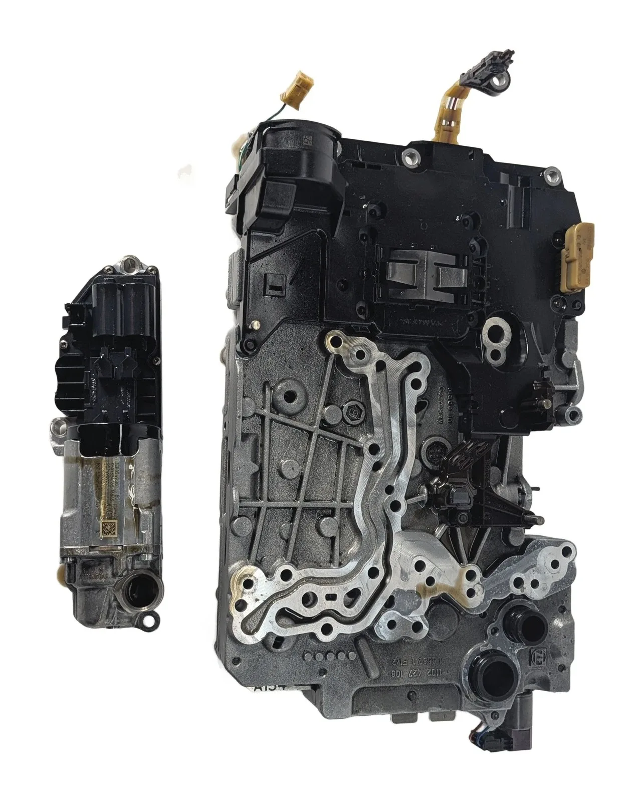 16-18 BMW 330E HYBRID (F30) 8P75HZ AUTO TRANSMISSION VALVE BODY & MECHATRONIC image 4