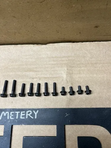 87-01 Jeep Cherokee XJ Comanche MJ OEM AW4 Auto Transmission Valve Body Bolt Set image 4