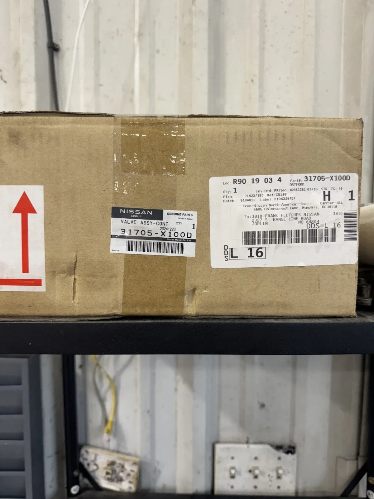 Nissan Valve Body 31705Z7100D image 4