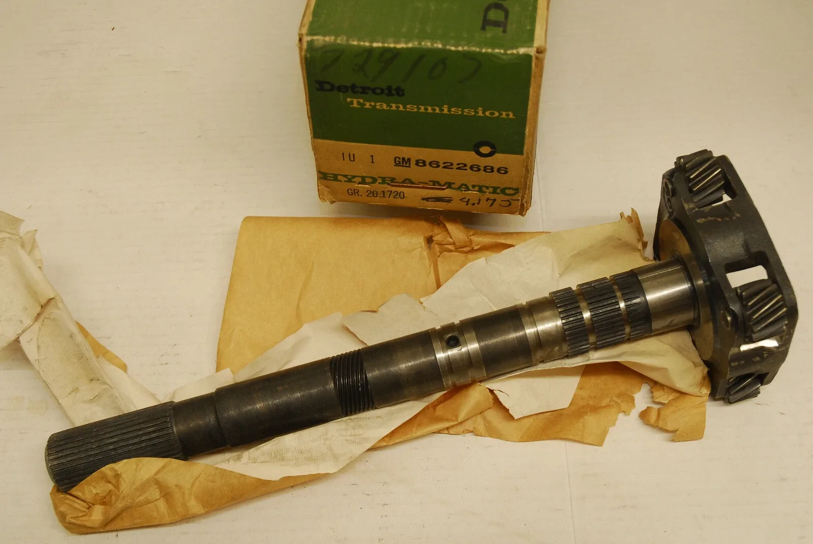 1959-1964 Cadillac Hydramatic Output Shaft Assembly #8622686