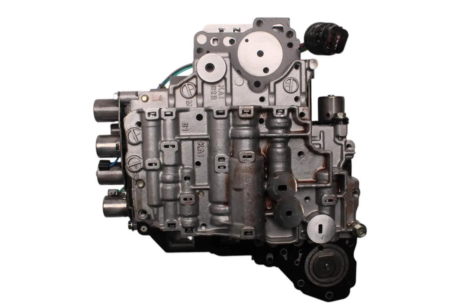 2000-2006 Nissan RE4F04B Valve Body 83740BA (Remanufactured, 5 Solenoids) image 2