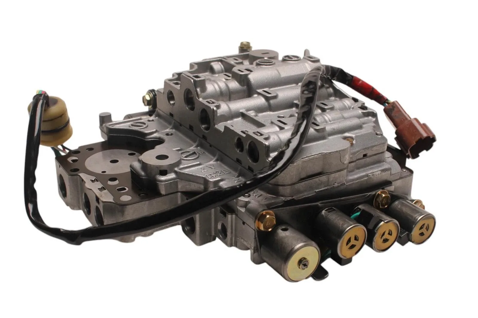 WTY83740B - RE4F04A 4F20E, REFURB LIFE WTY VALVE BODY, 5 SOLENOIDS, LONG WIRE