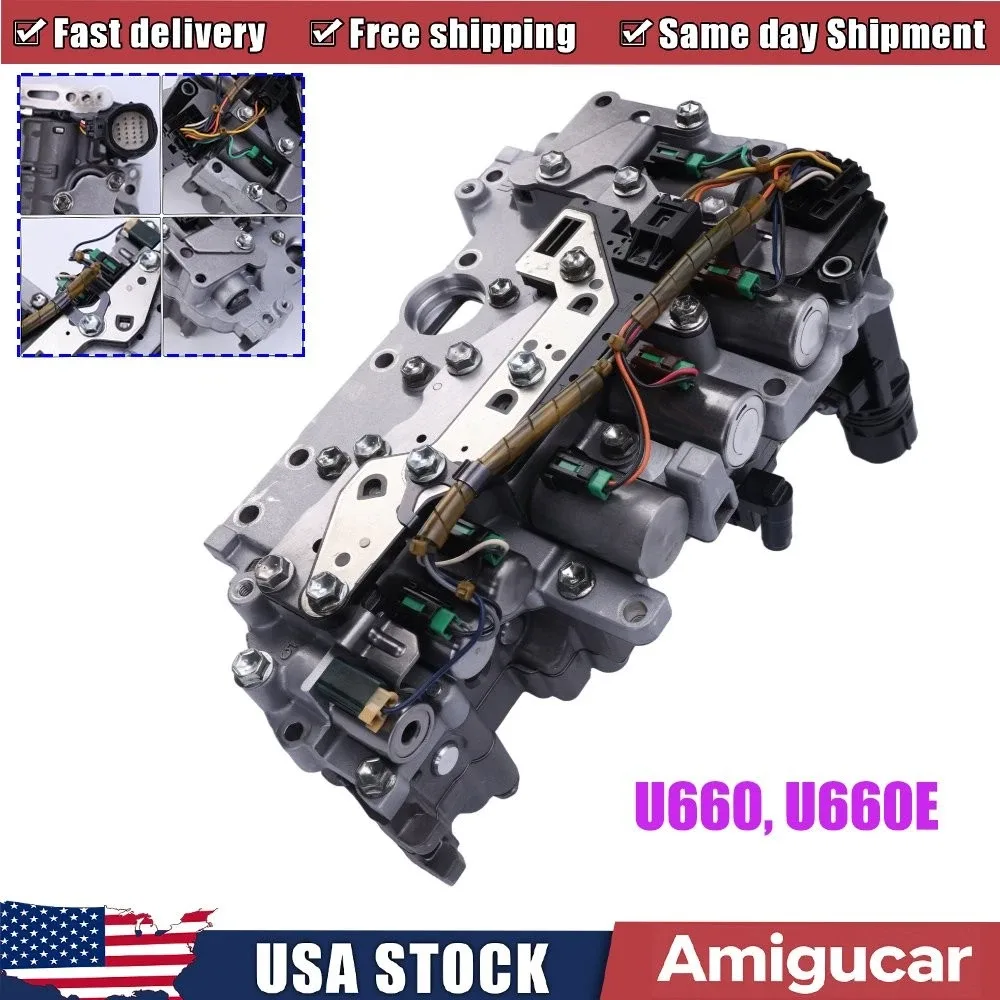 2011-2016 Toyota Sienna U660 Transmission Valve Body image 3