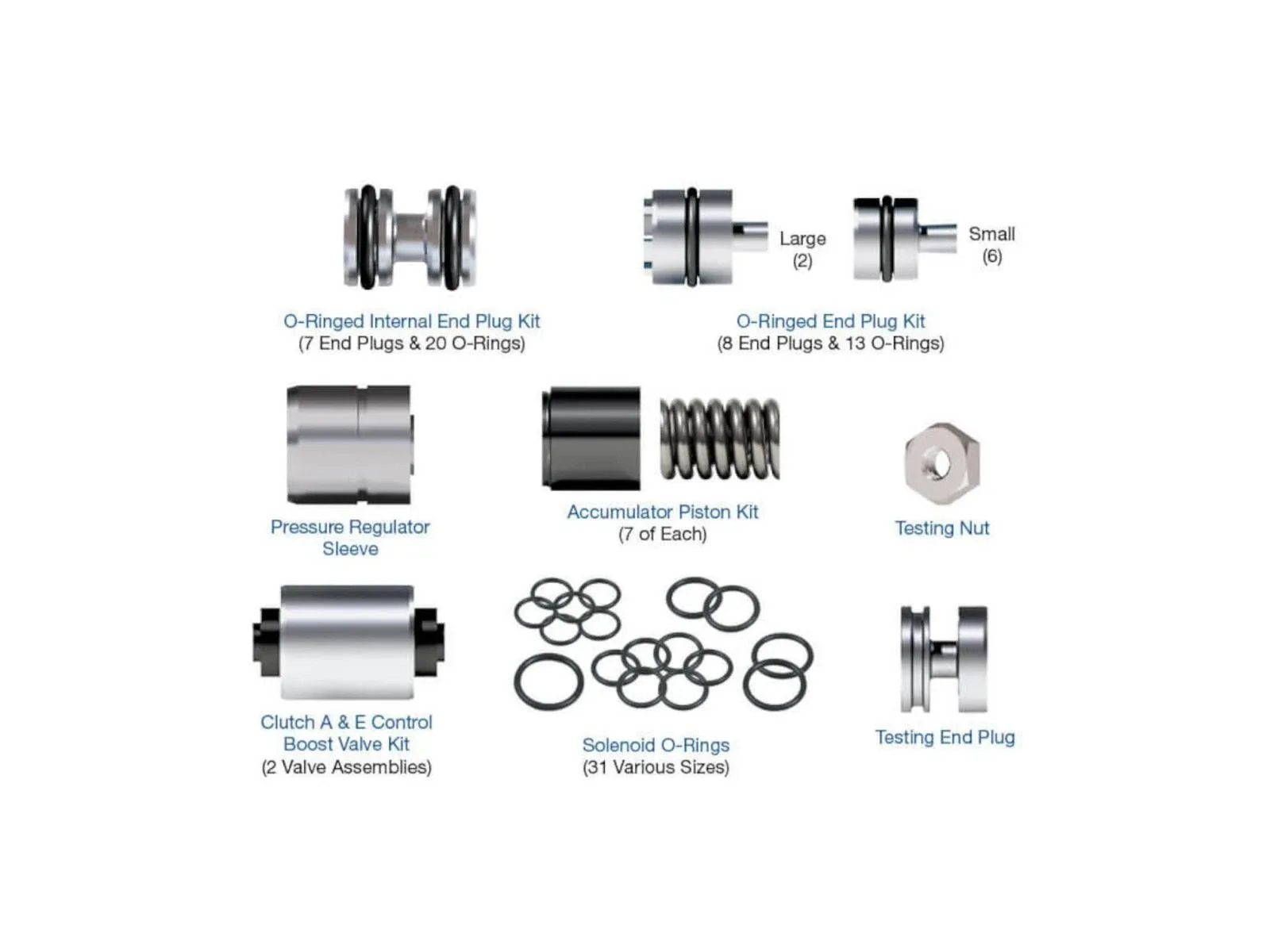 Sonnax ZF6-GEN2-ZIP Valve Body Kit for ZF6HP21/28/34 image 2