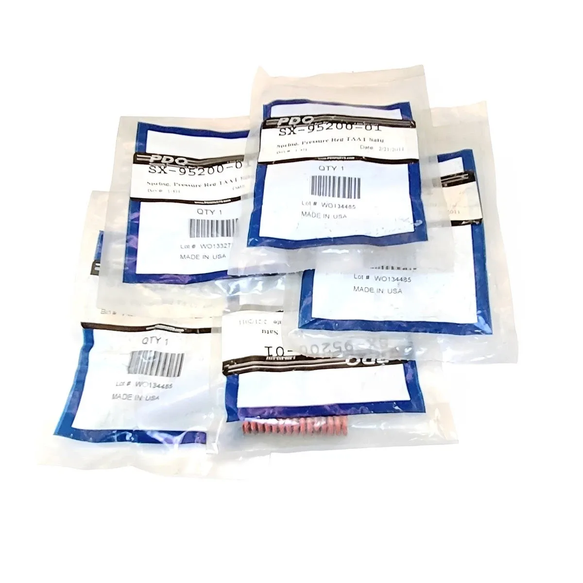 Saturn TAAT Sonnax 95200-01 Pressure Regulator Cushion Spring S10741P-3 (5 Pack) image 2