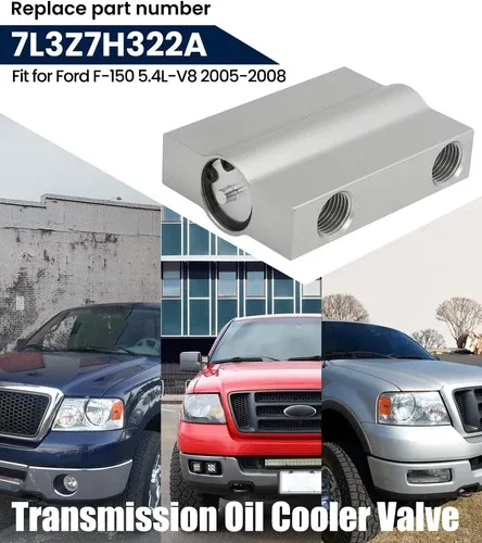 For 2005-2008 Ford F150 Aluminum Oil Cooler Valve 5.4L-V8 Automatic Transmission image 2