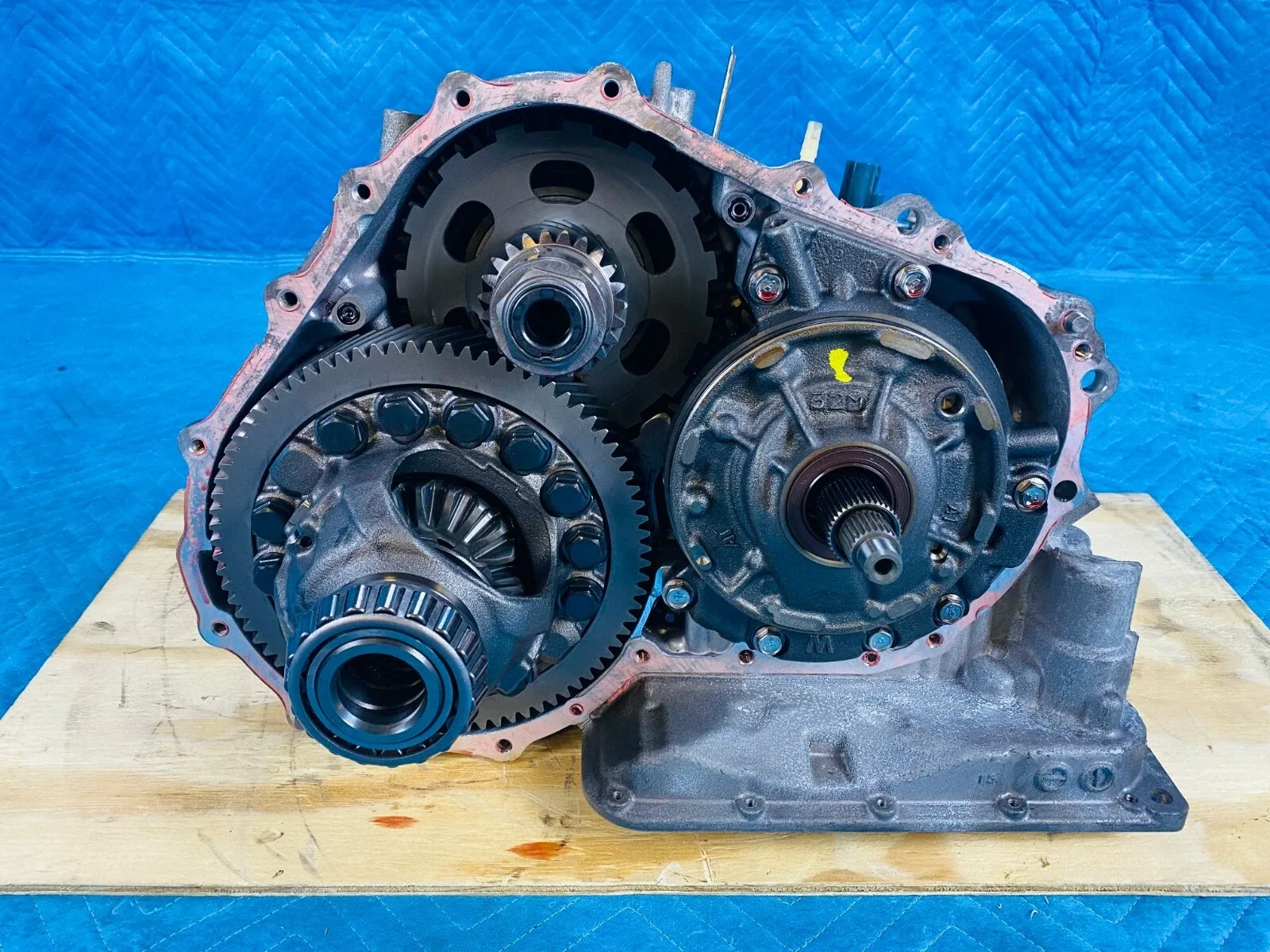 Toyota Highlander 3.5L A. Transmission 51k 08-13 Less Valve Body, Bell Housing
