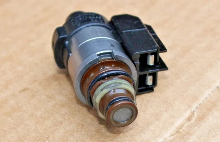 OEM Bosch Mercedes 7G 722.9 Transmission Shift Oil Solenoid Valve (Black Cap) image 4