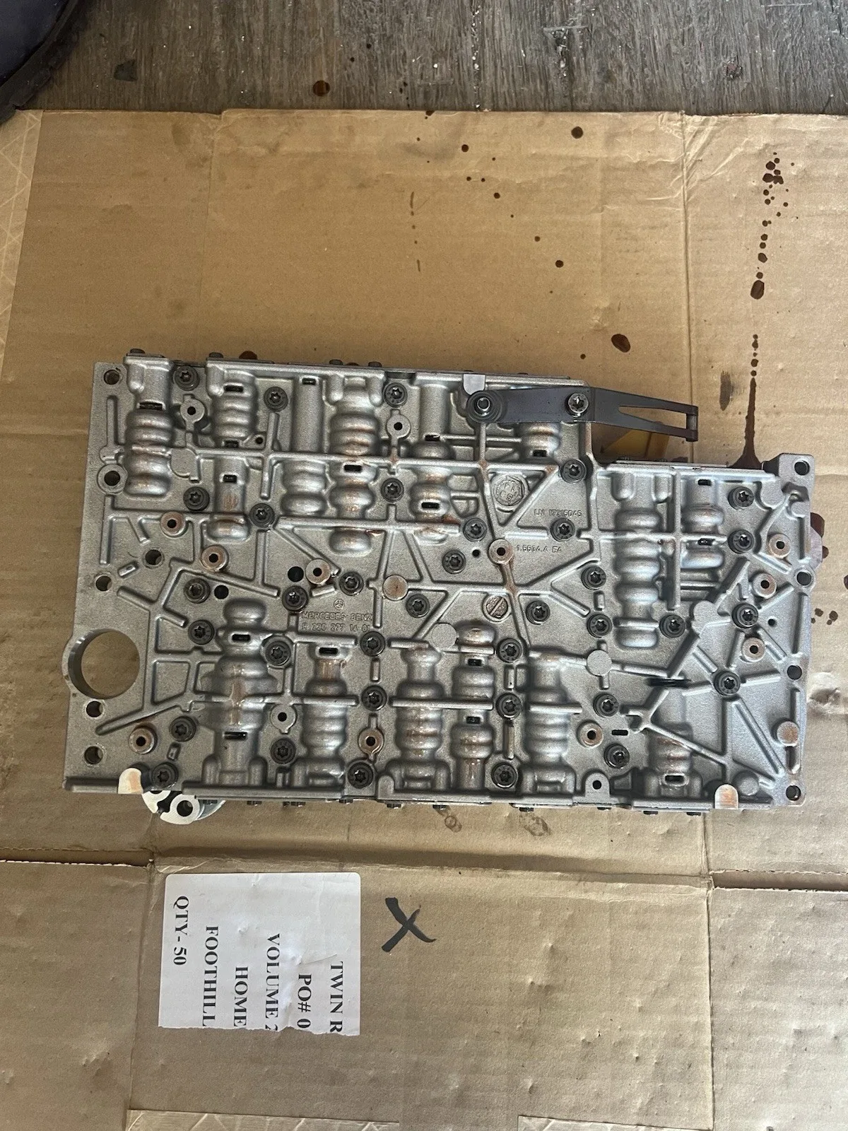 Mercedes 722.9 7g Tronic Automatic Transmission Valve Body OEM  W221 S550 W211