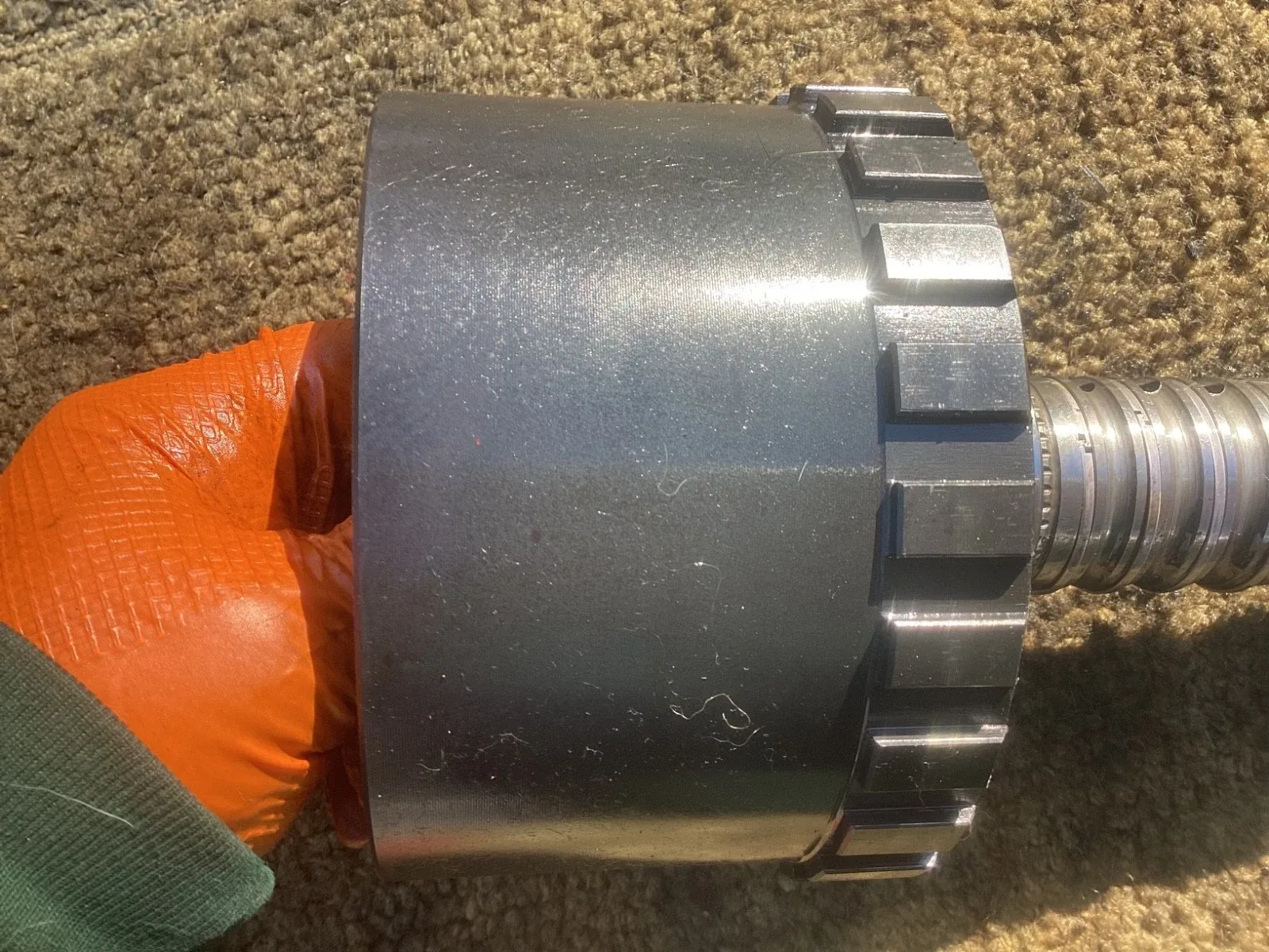 1991 Ford Mustang AOD Output Drum & Shaft OEM Used image 3