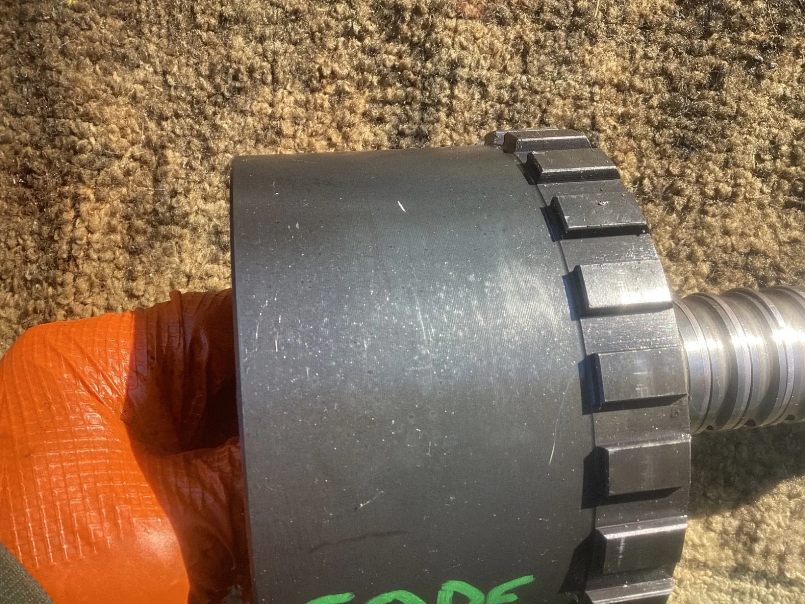1991 Ford Mustang AOD Output Drum & Shaft OEM Used image 4
