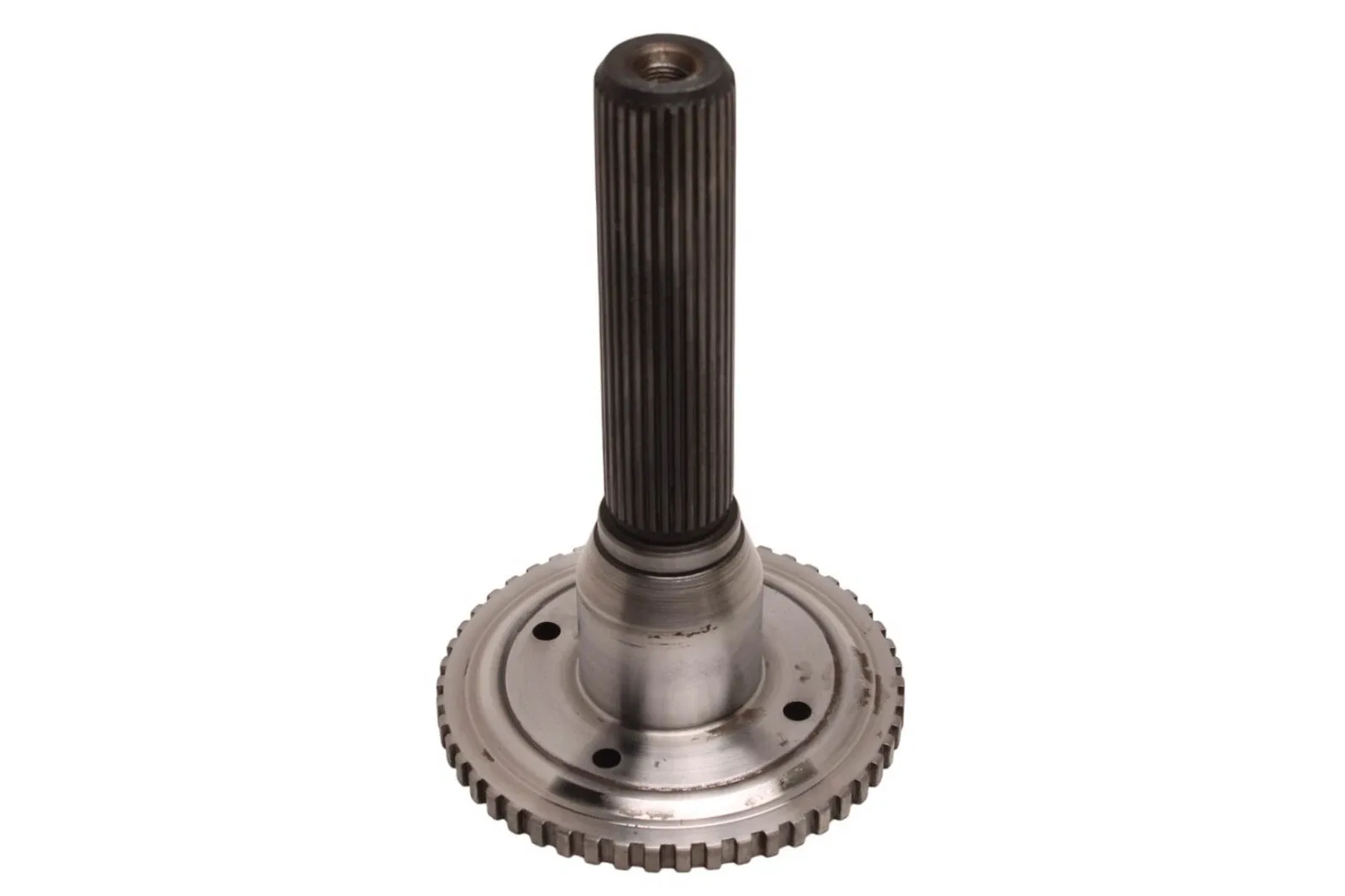 GM 34678RA Output Shaft for 4L80E / 4L85E — 8-1/8" Long, Bolt-On Yoke