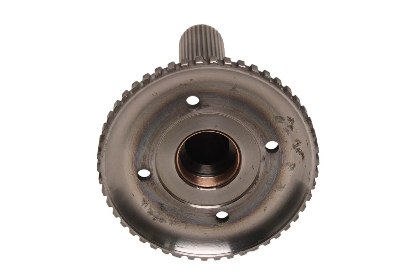 GM 4L80E/4L85E Output Shaft MPN 34678RB — 8-1/8" Slip-On Yoke, No Lube Hole image 4