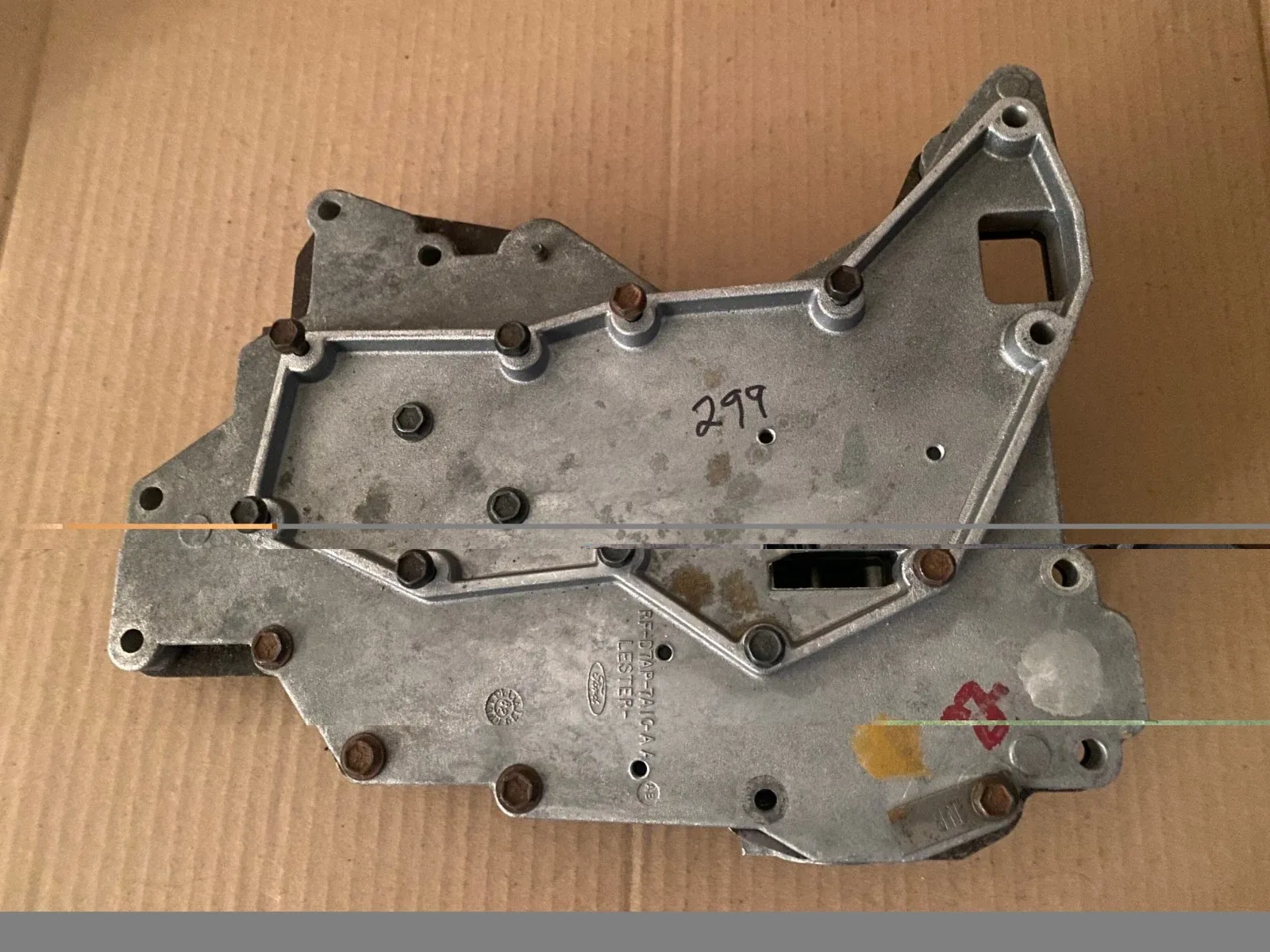 C6 transmission valve body new 1976- indicator in the flipper valve factory part
