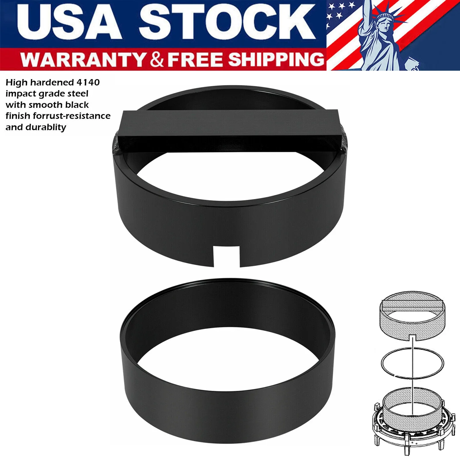DT-47799 6T40 Clutch Piston Spring Compressor Tool for Buick/Chevrolet/GMC