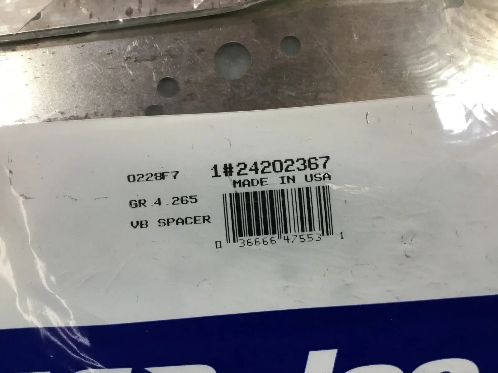 94-1994 Chevrolet Caprice Valve Body Separator Plate ACDelco New X image 2