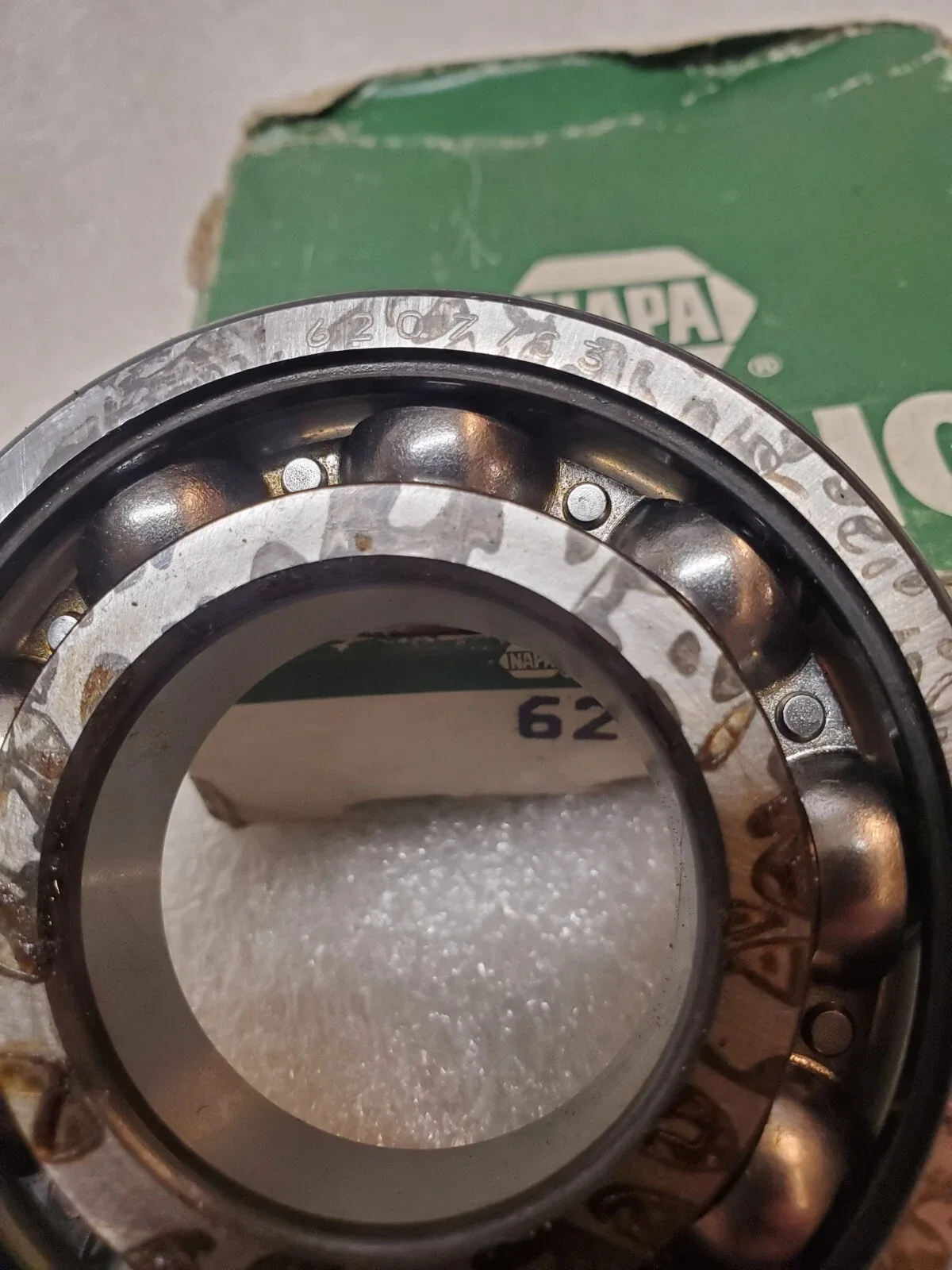 SKF 6207-J Rear Output Shaft Bearing for 3-Speed Transfer Case image 3
