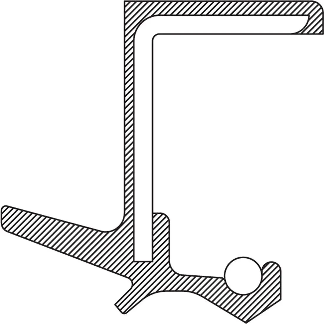 1983-2001 Toyota Camry Manual Transmission Output Shaft Seal - National KET20260812FZSQ3738 image 3