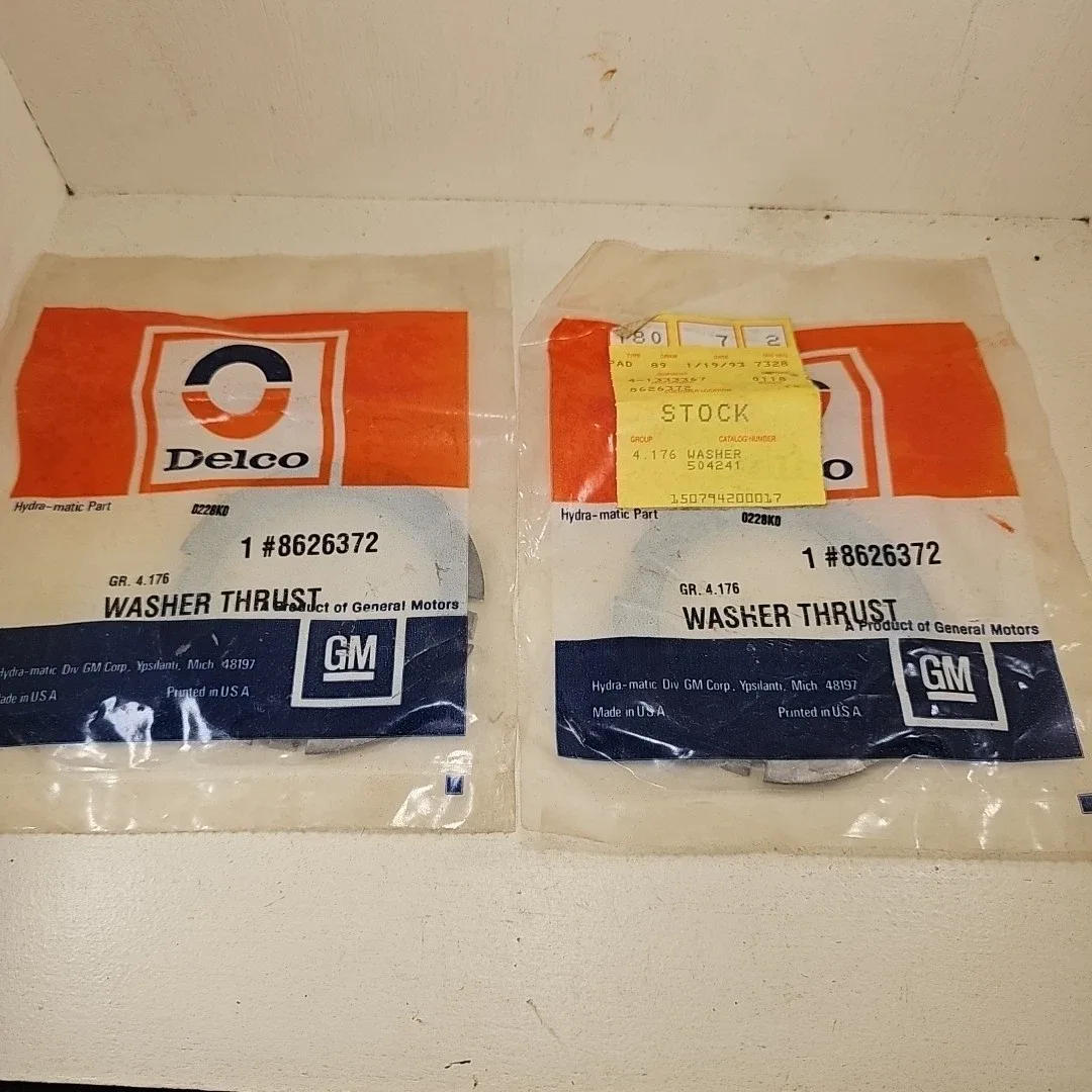 GM/DELCO 8626372 Thrust Washer (Output Shaft to Case) - Lot of 2