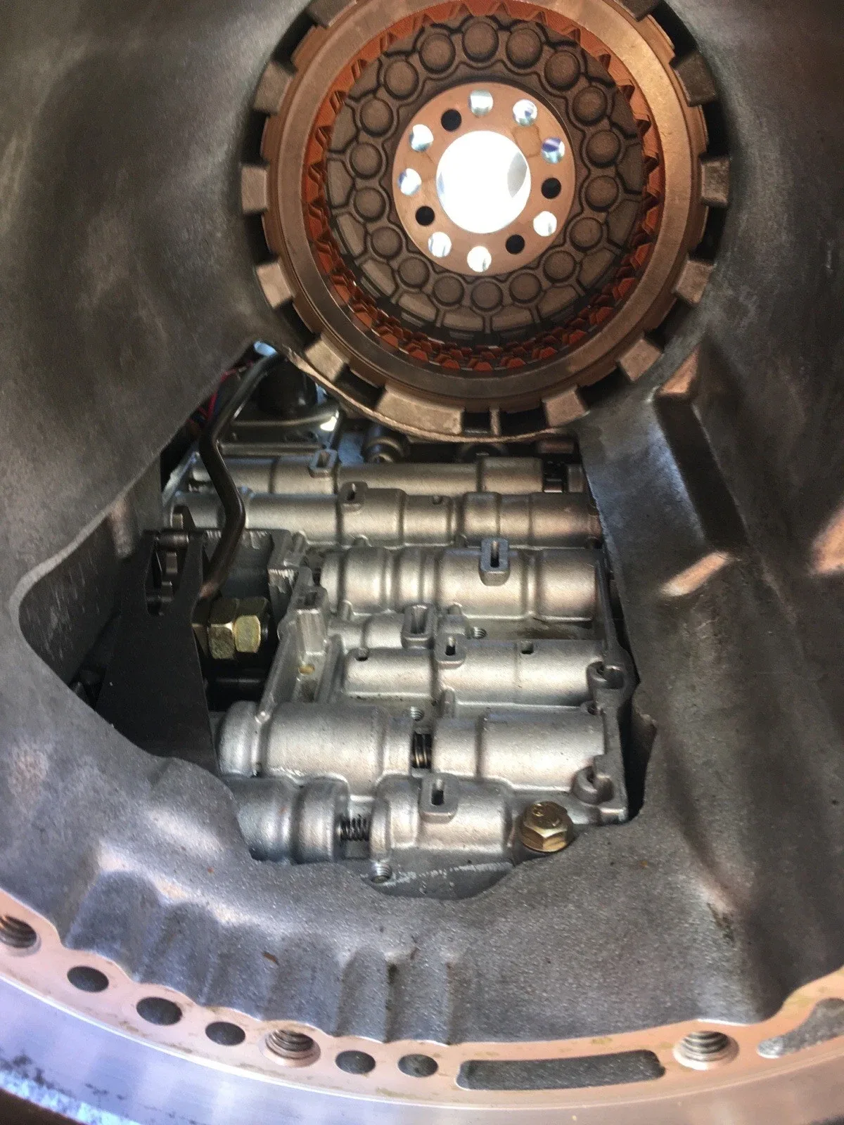 Nissan Hardbody D21 Pickup OEM Valve Body And Transmission Case RL4RO1A Trans