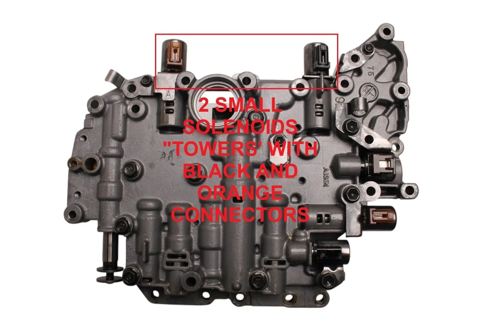 167740AB - U140E/F U240E U241E, VALVE BODY, 2 TOWER, SMALL SOL, NO LUBE HOLE image 2