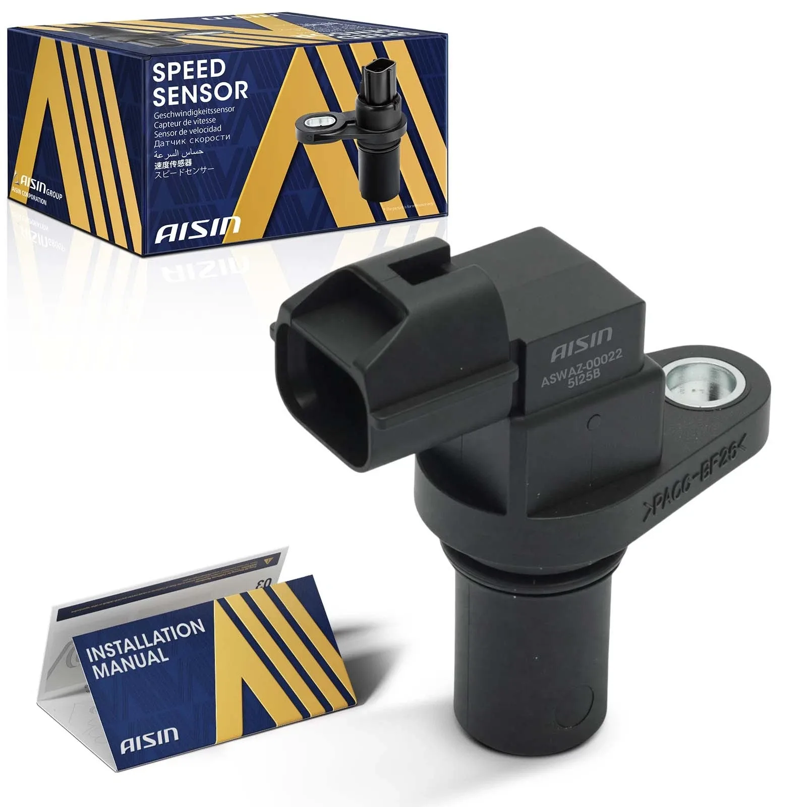 Aisin Output Speed Sensor ASWAZ-00022 for Hyundai / Kia (1999-2009, 2017)