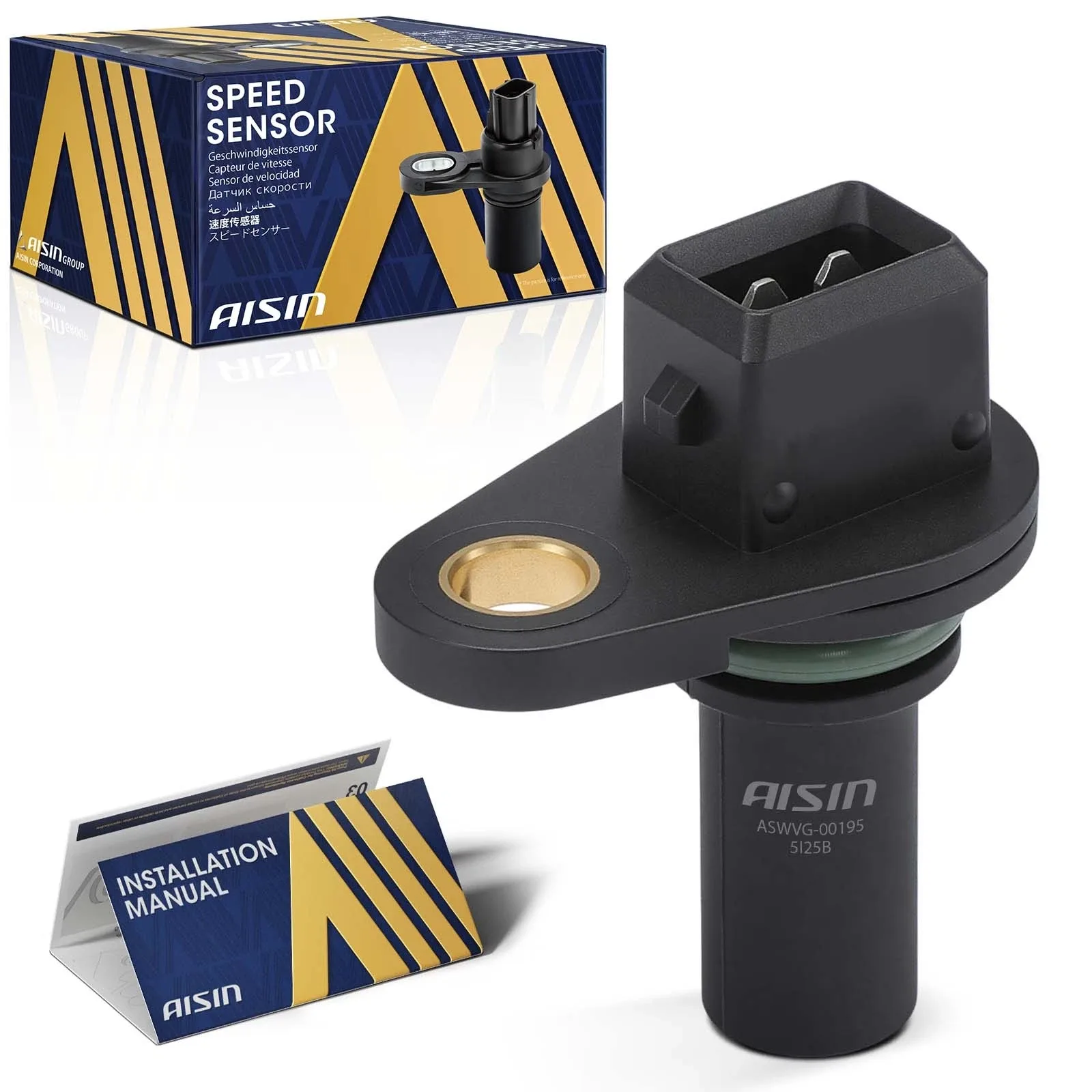 Aisin Speed Sensor ASWVG-00195 for Volkswagen & Audi (1992-2003, 2008-2012)