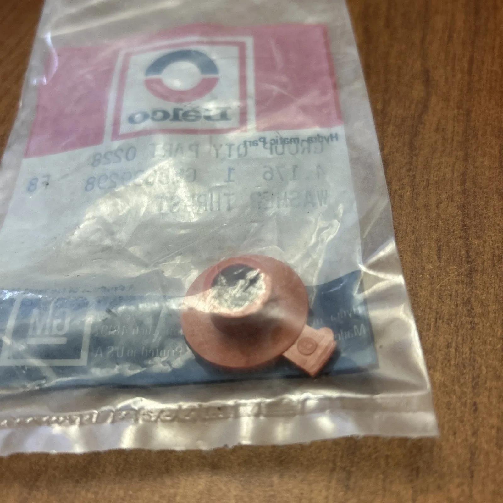 1982-1985 GM Automatic Transmission Output Shaft Thrust Washer ACDelco 8639298 image 4