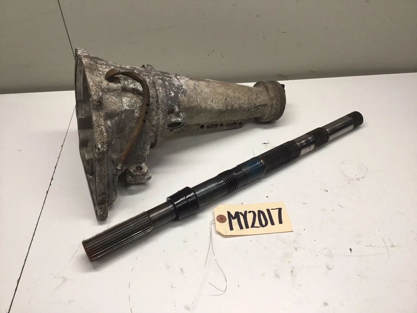 1974-1986 Ford Mustang C4 Automatic Tail Housing & Output Shaft - D4ZP-7A040-AA