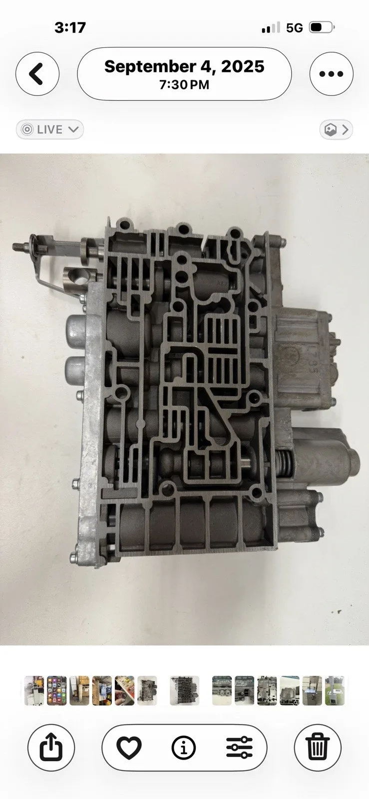 Tx100-1A Valve Body   P/N 23047310 image 2