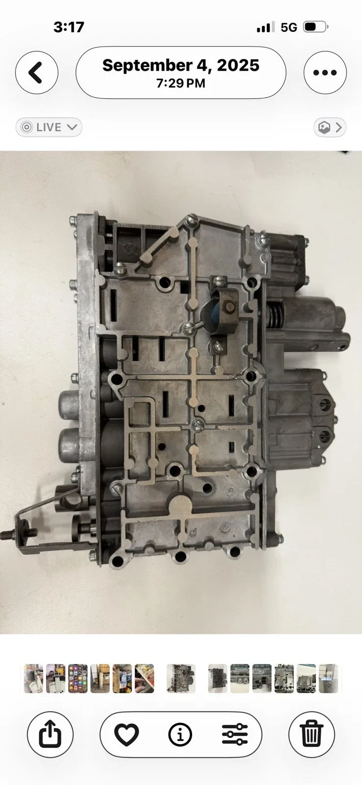 Tx100-1A Valve Body   P/N 23047310