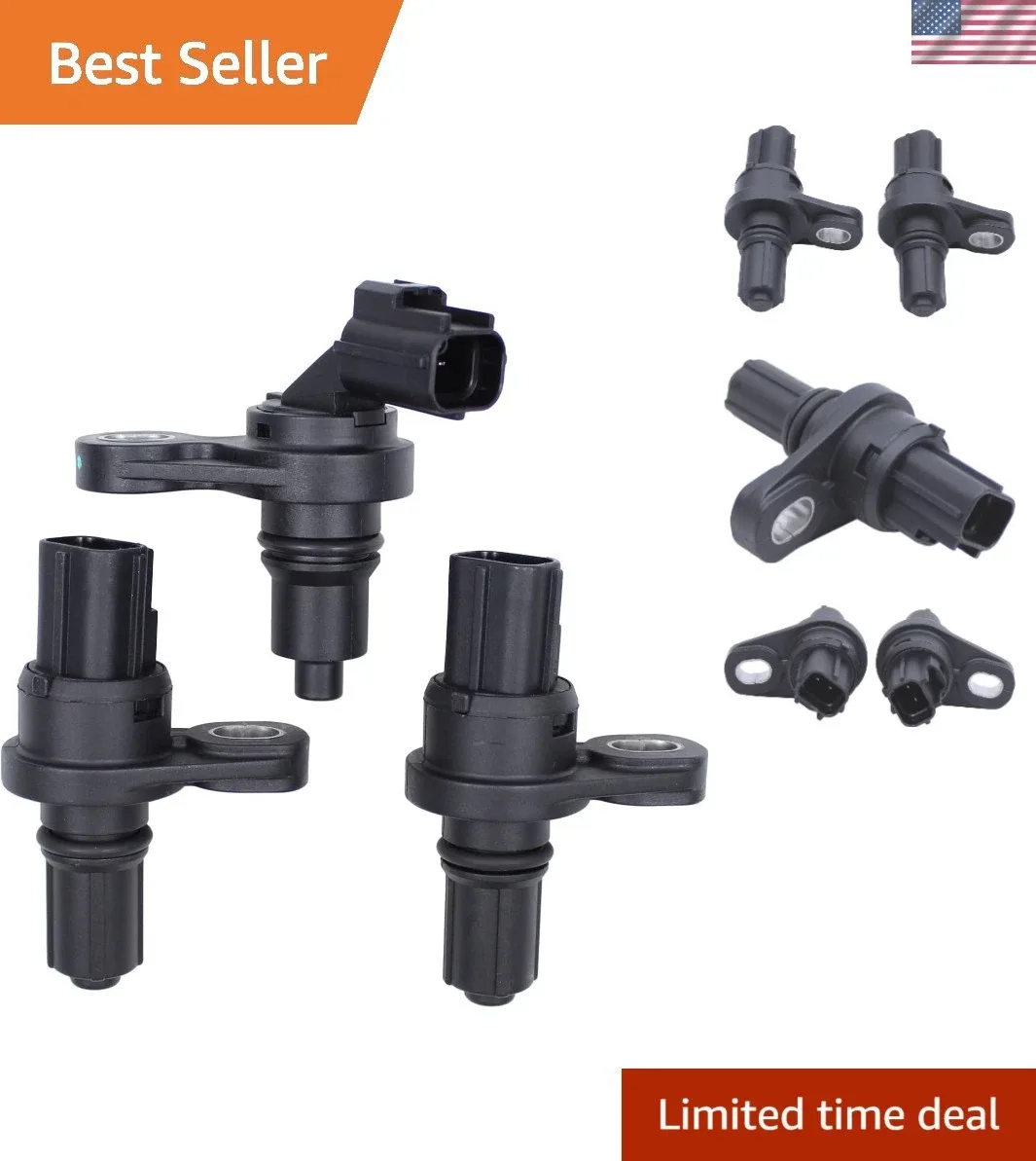 3Pc Transmission Shaft Speed Sensors — Input, Output, Transfer