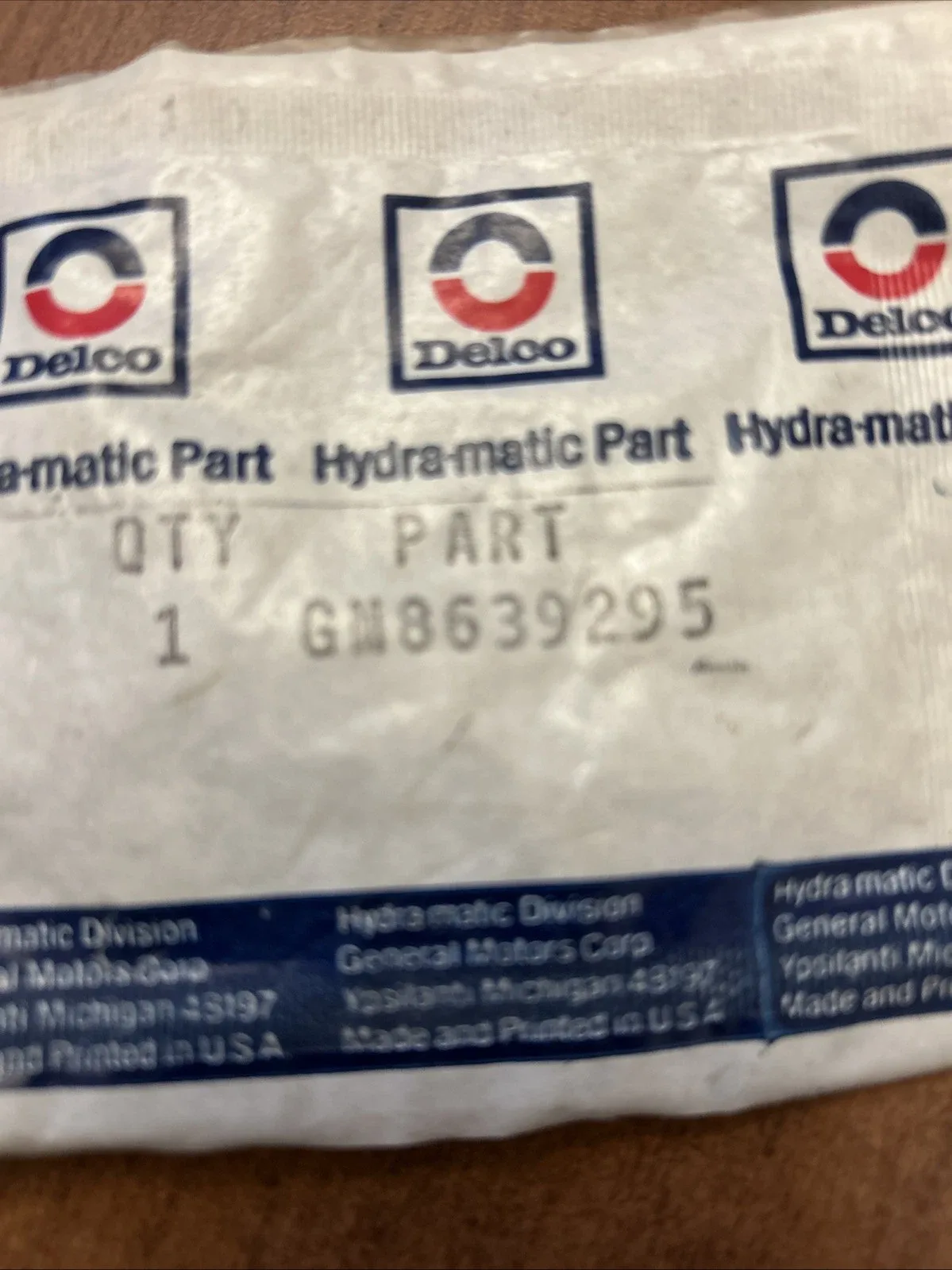 ACDelco 8639295 Output Shaft Thrust Washer image 2