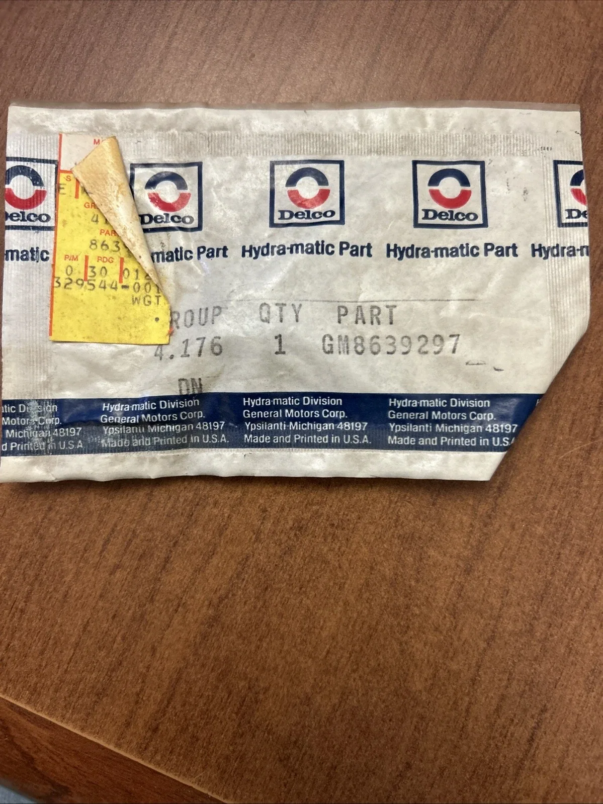 1982-1985 GM Output Shaft Thrust Washer 2.50mm ACDelco 8639297