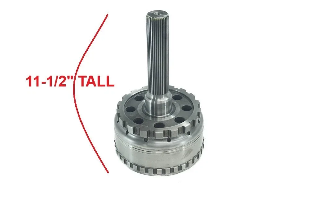 GM 6L90 Output Shaft MPN 45678DB - 36 Spline, 11-1/2" Tall image 2