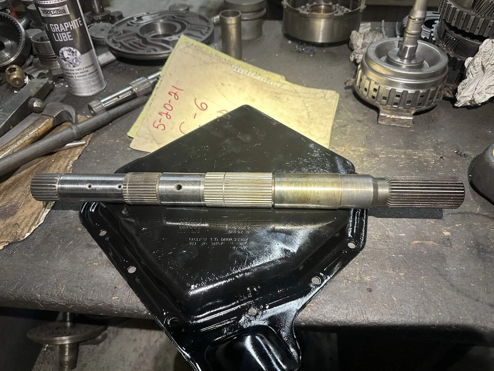 1976-1978 Ford C6 4x4 Output Shaft 31 Spline 18.5"