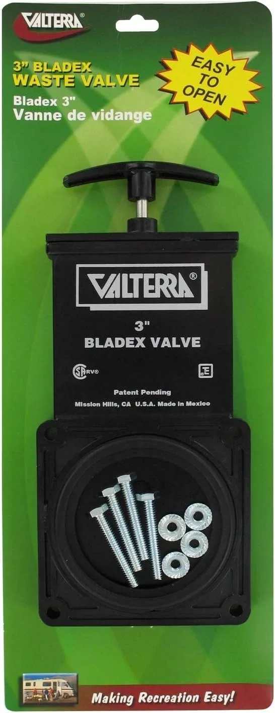 3-Inch RV Waste Valve Body with Seals (Universal) - Valve Body with Seals image 4
